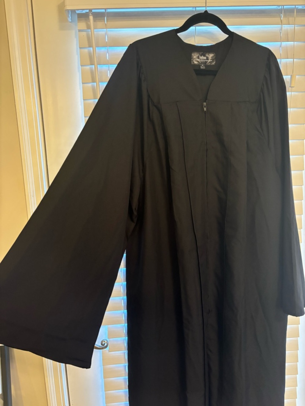 Graduation Cap and Gown in Black